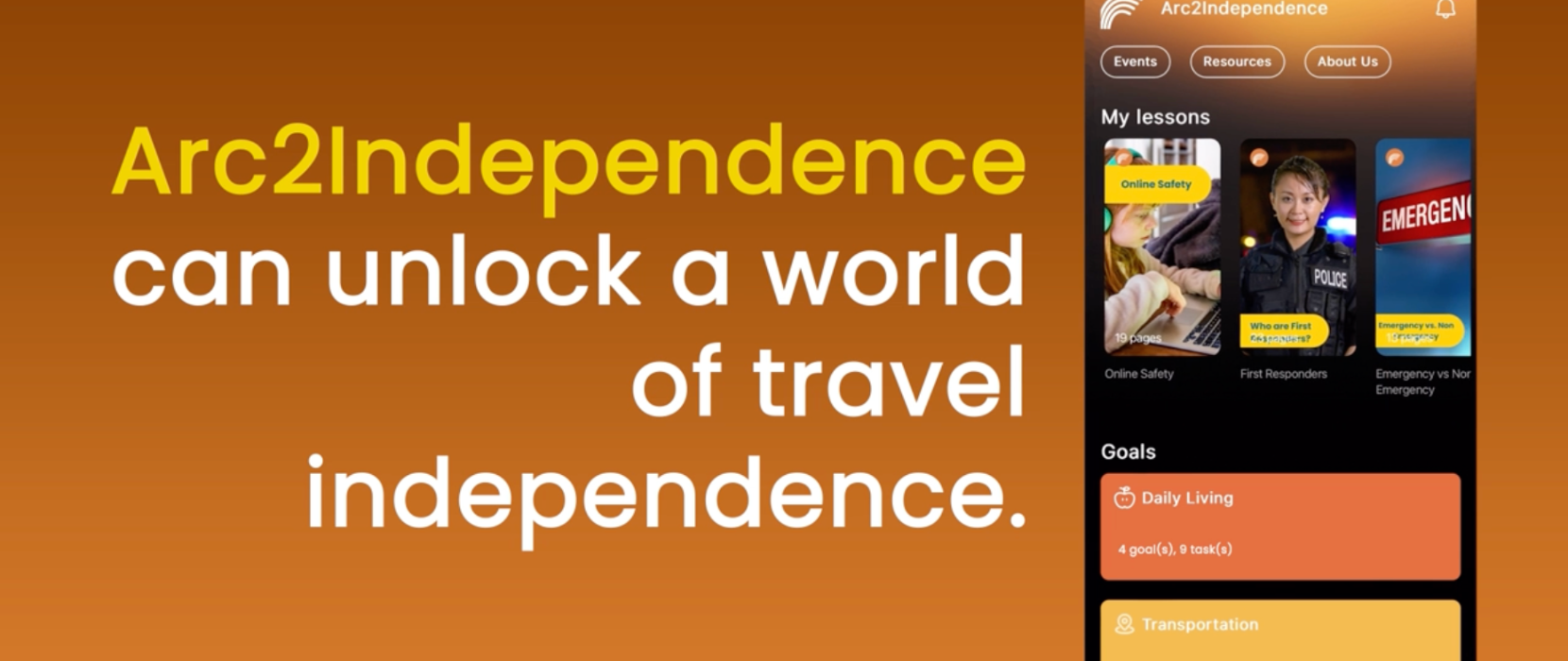 arc2independence can unlock a world of travel independence