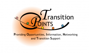 transition points logo highlighting orange