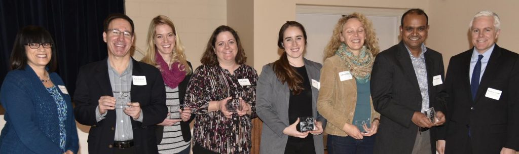2016 Compass team -volunteers who won The Jessica Burmester Volunteer Award. 