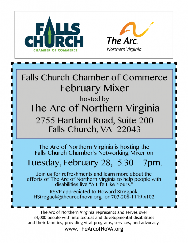 RSVP for the Falls Church Chamber mixer image