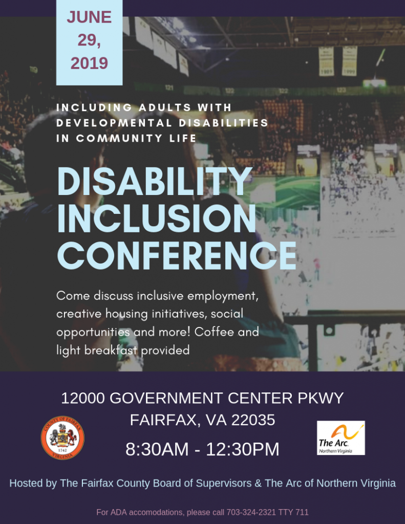 The Arc of Northern Virginia CoHosts Inaugural Disability Inclusion