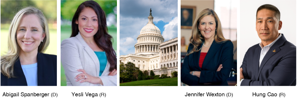 head shots of congressional candidates
